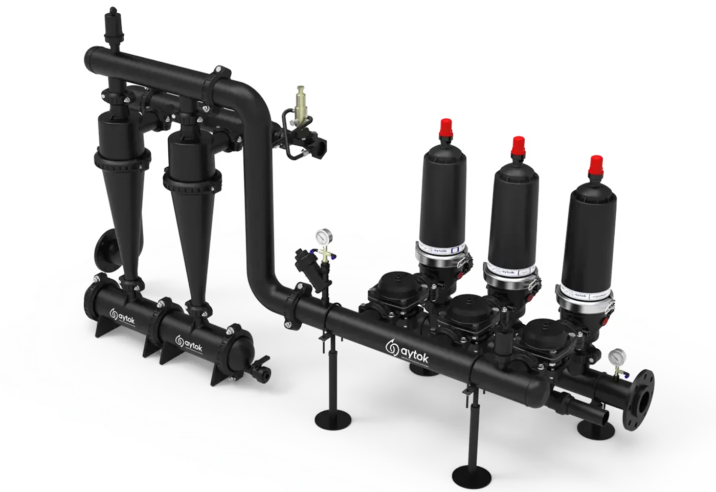 Hidrosiklonlu Plastik Otomatik Disk Filtre Sistemleri