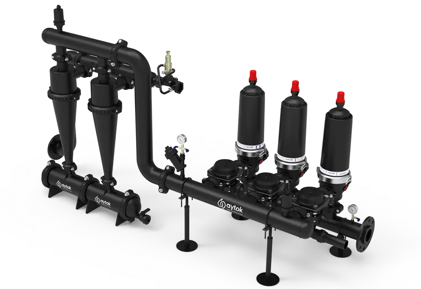 Hidrosiklonlu Plastik Otomatik Disk Filtre Sistemleri