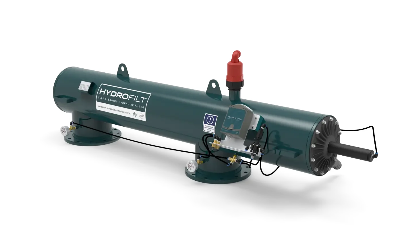 HBE Serisi - Yatay Otomatik Geri Yıkamalı Elektronik Filtreler