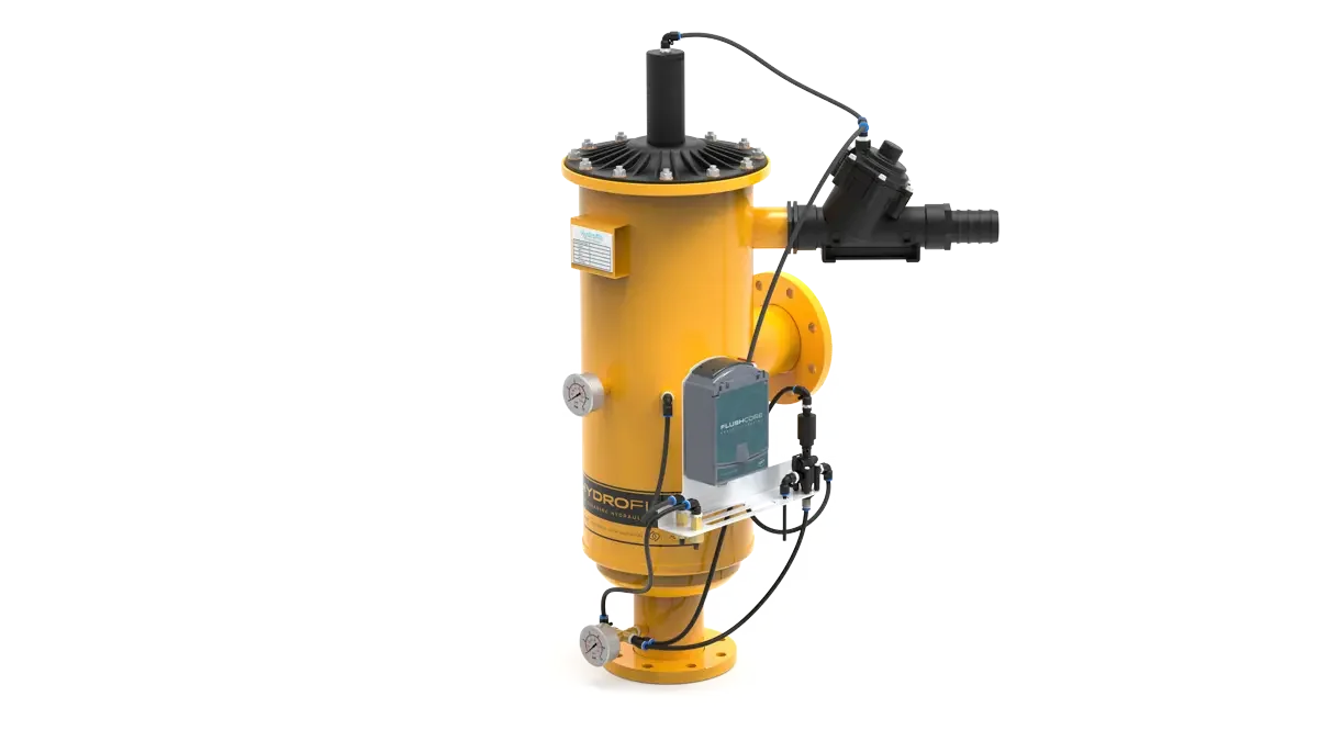 VBE Serisi - Dikey Otomatik Geri Yıkamalı Elektronik Filtreler