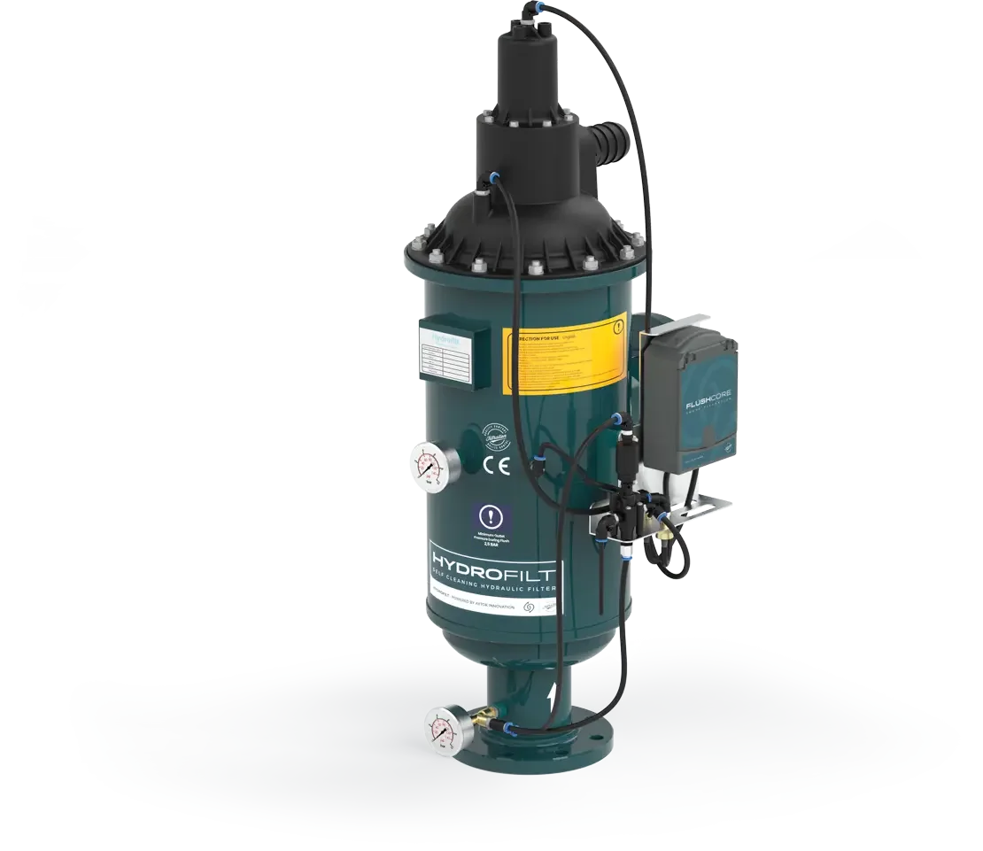 VEF Serisi - Dikey Otomatik Geri Yıkamalı Elektronik Filtreler