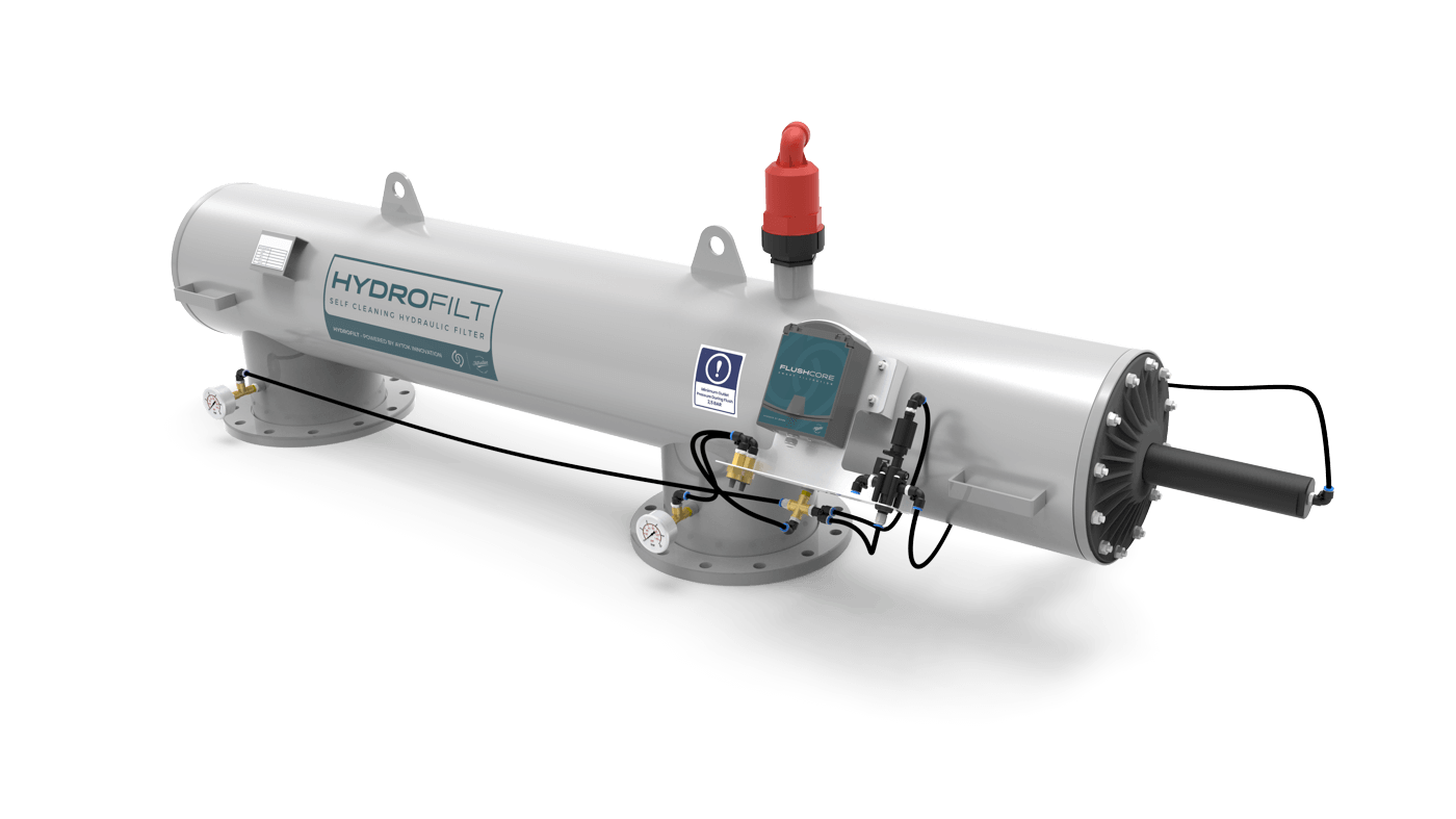 HBE Serisi - Yatay Otomatik Geri Yıkamalı Elektronik Filtreler