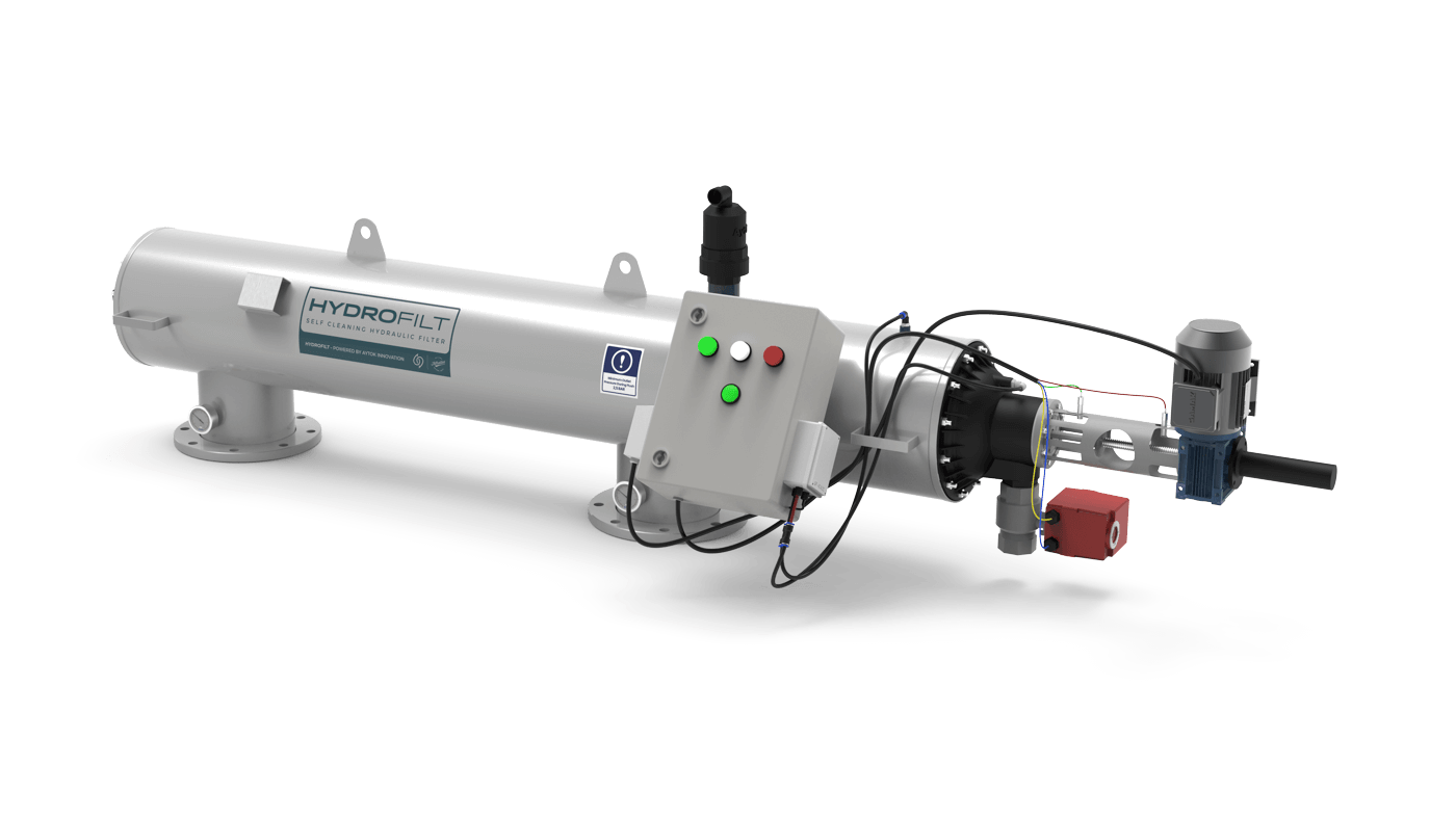 RF Serisi - Redüktörlü Yatay Otomatik Geri Yıkamalı Elektronik Filtreler
