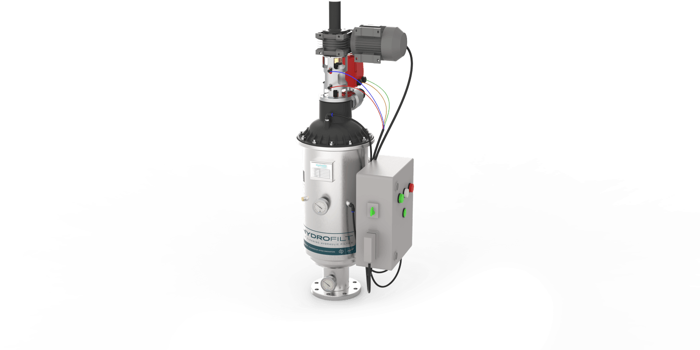 Серия VRF — вертикальный Самоочищающийся фильтр с мотор-редуктором